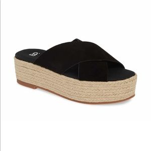 NWOT BP. Platform Espadrille Sandal